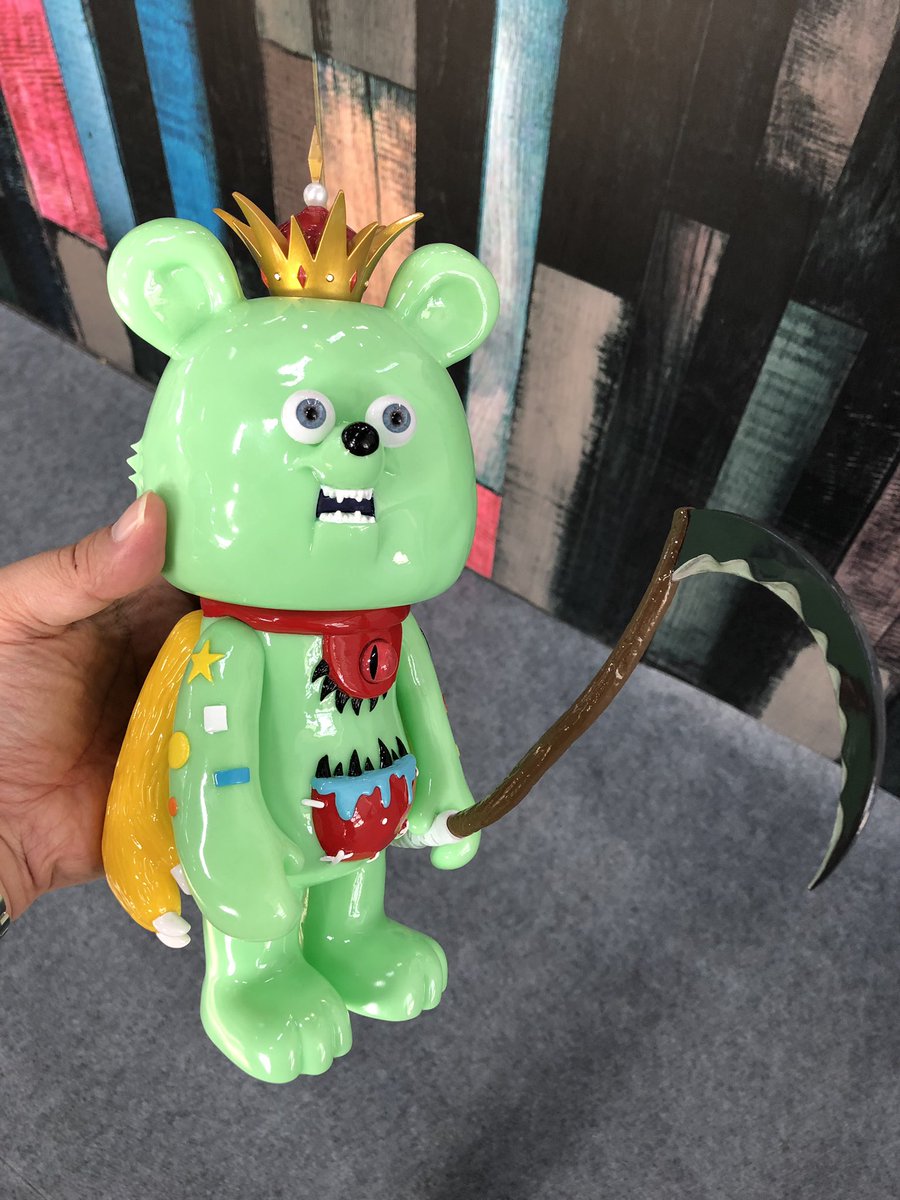 その他 T9G King of bears King of bear “BEARBY”🧸 クマの王様”BEARBY” 今回ソフビサンプルを