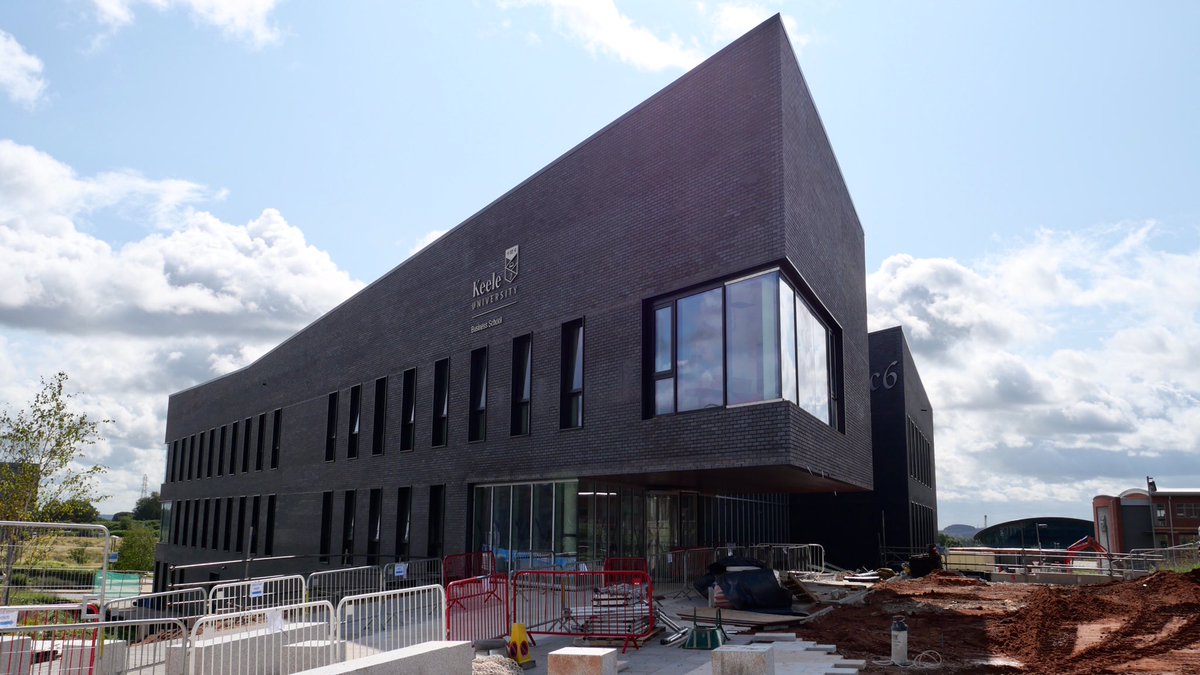 Welcome to the new home for Keele Business School, opening its doors in September. #LoveKeele 🌳🐿