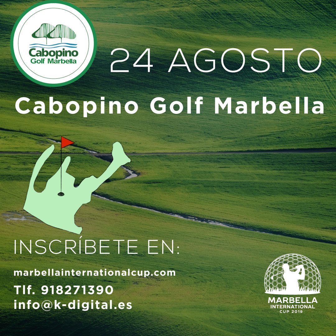 MarbIntCup's tweet photo. ¡Menos de una semana! Tienes menos de 7 días para inscribirte, no solo un torneo, si no una auténtica fiesta, donde tendremos comida, regalos, sol, buena gente, grandes patrocinadores y GOLF.

Inscríbete ya en https://t.co/g8DpyV7vfA https://t.co/Flf1Ppw2YQ