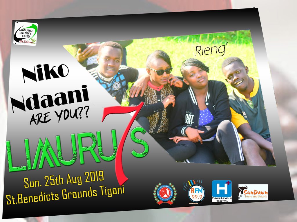 LimuruR's tweet image. Confirmed attendance

#Limuru7s
#TwendeLimuru 
#rugby
#10over10