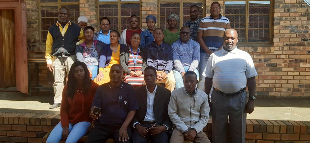 lk_maluleke's tweet image. Rebone teachers during last day of Training