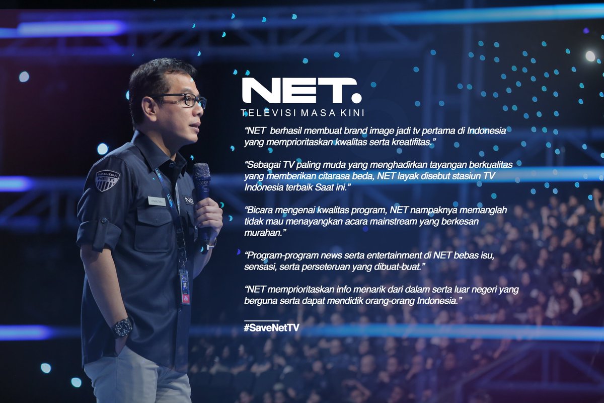 restu_27's tweet image. Program  NetTV yang harusnya tetap ada :
1. IMS
2. D'Sign
3. The Comment
4. The East
5. Net Soccer
6. Sarah Sechan
7. Ini TalkShow
8. BreakOut
9. Music Everywhere
10. Tonight Show

#SaveNetTV #TelevisiMasaKini #netmediatama 
@netmediatama