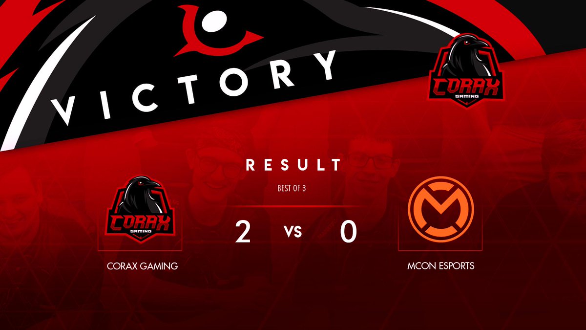 We kloppen <a href="/mConesports/">mCon esports</a> in de knockoutfase van de <a href="/BNLPremleague/">Benelux Premier League</a>! Dit wil zeggen dat we ondanks onze 4e plaats in de groepsfase, volgende week zullen strijden om een plek in de top 4 van het toernooi.

#GoCorax 👊