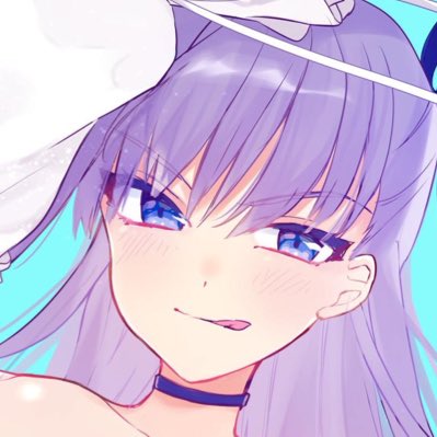 メルトリリス(Fate) ,謎のアルターエゴ・Λ ,meltryllis_(swimsuit_lancer)_(second_ascension)_(fate) 「#新しいプロフィール画像 」|しろむのイラスト
