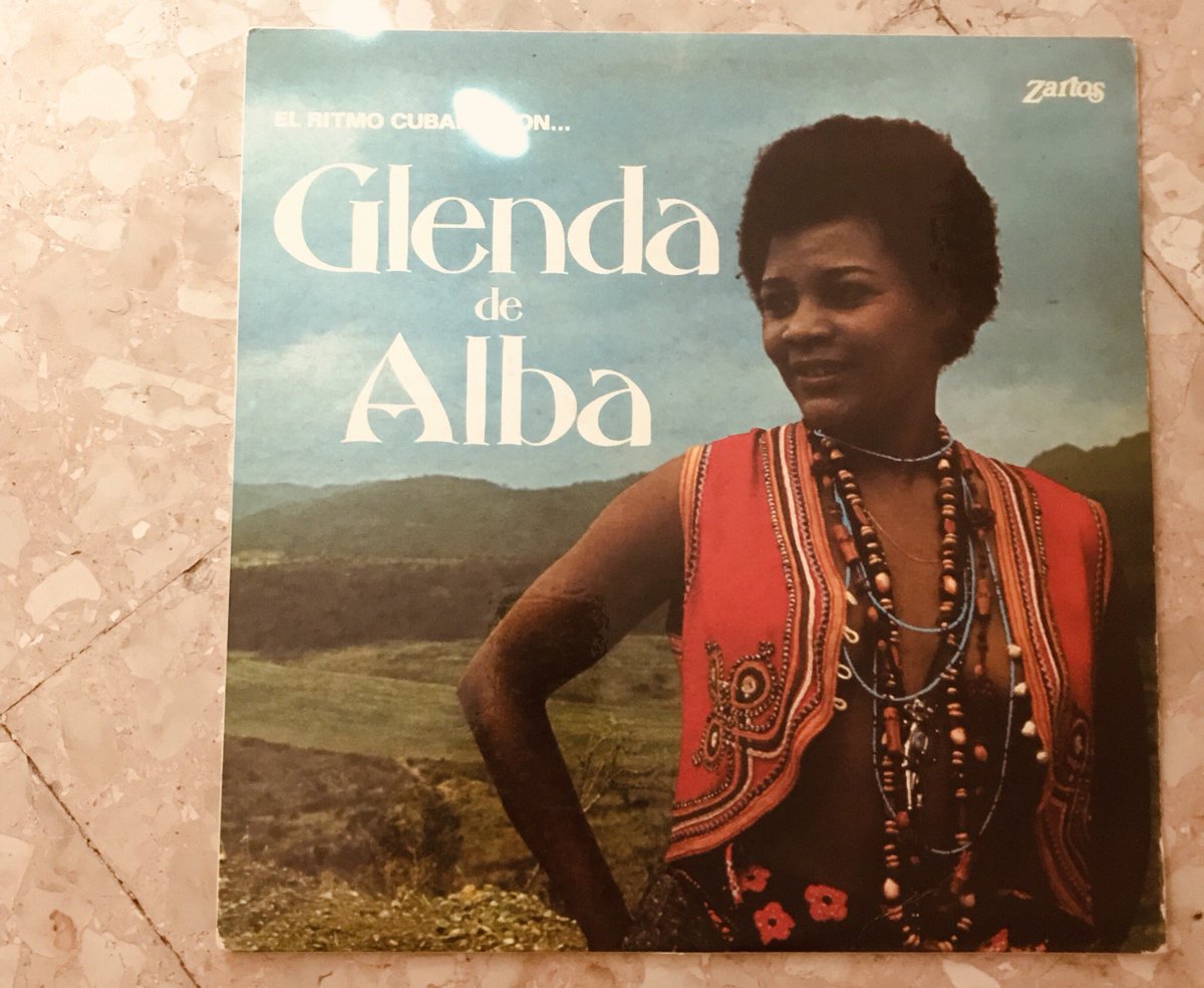 MiquiPuig's tweet photo. Sunday afternoon: Glenda de Alba / El Ritmo Cubano con... / Zartos (1975) #iminlovewithmyrecordcollection #sundayrecords #cuban #latin #raregroove #albaricoques #newbook https://t.co/DSgliYF0X6
