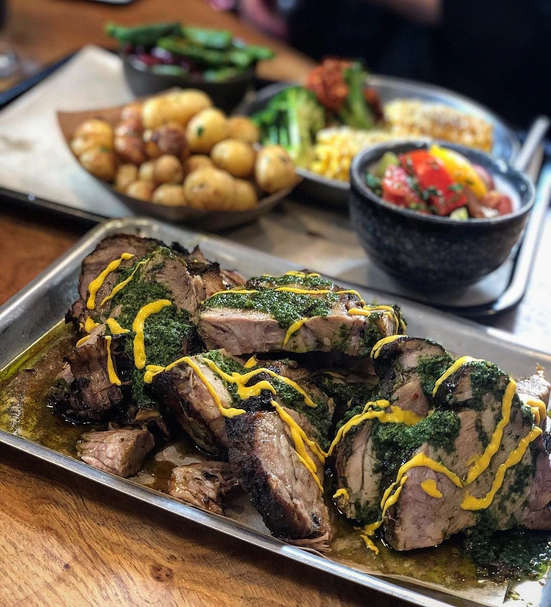 BORNTOLOSEYORK's tweet photo. [ Repost: @carly_simmons1 ] from today's Summer version of our Alternative Sunday Roast ☝🏻 #york #yorkshire #yorkfood #smallplates #beer #brewyork #borntolose #streetcleaveryork #yorkshirefoodguide #yorkfoodanddrink #brewyorkbeerhall #asianstyle #sundaylunch #alternativesundays https://t.co/eld9jNf1vd