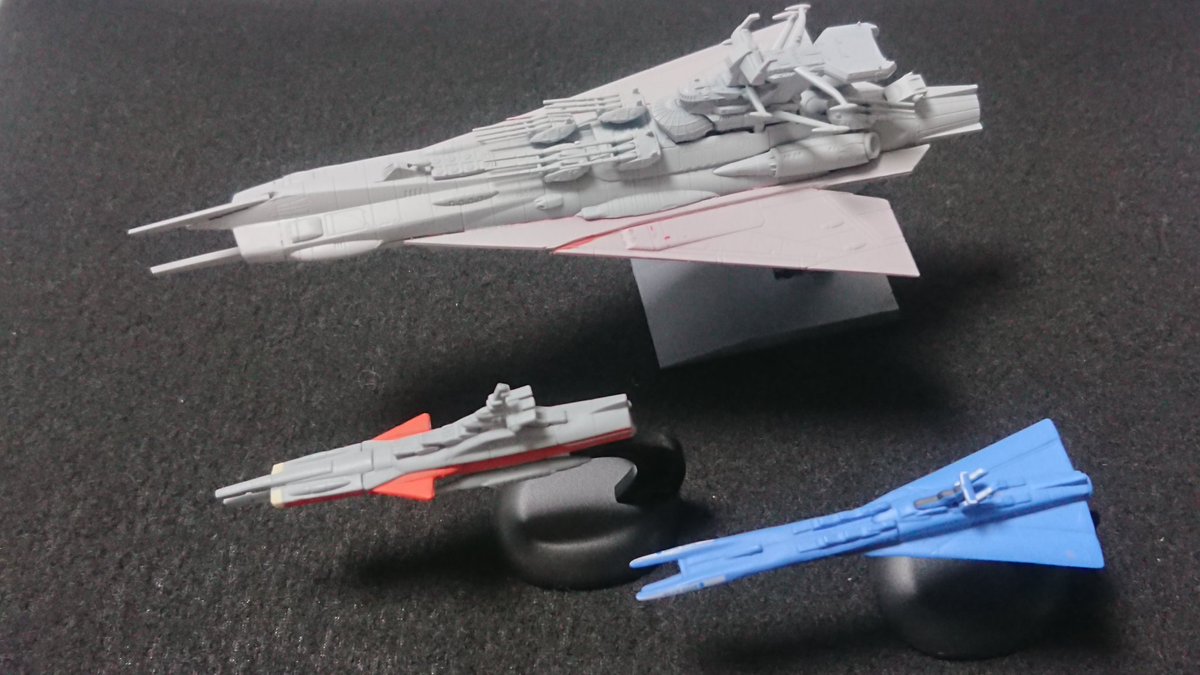 コーギー Pa Twitter メカコレヤマト アンドロメダ級 その6 スーパーアンドロメダ ブルーノアと一緒に メカコレ Yamato22 復活篇 T Co 3wd02ctfpm Twitter