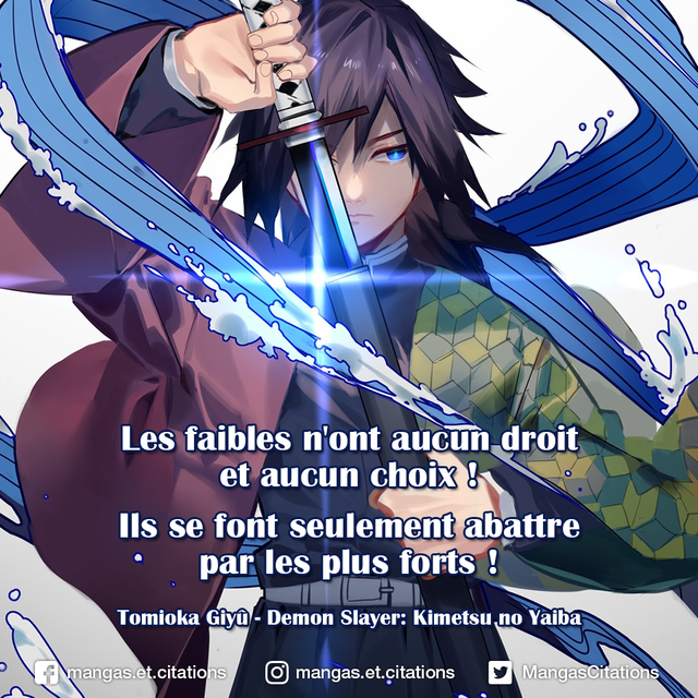 Citation Manga Anime Di Twitter Premier Episode Et Je Suis Deja Seduit A Quand Votre Tour Les Faibles N Ont Aucun Droit Et Aucun Choix Ils Se Font Seulement Abattre