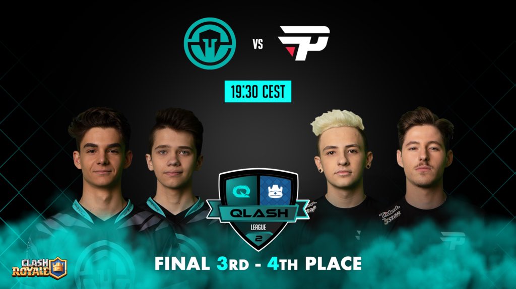 QLASH_Spain's tweet photo. #GAMEDAY 3º y 4º PUESTO

19:30
@Immortals🆚@paiNGamingBR 

🎙 @ReVoLAimaR 🇪🇸 
🖥 https://t.co/jISTSjBFta

🎙 @FullFrontage 🇬🇧
🖥 https://t.co/rCz7OoWgSr

🎙@BigSpinCR 🇩🇪
🖥 https://t.co/ozyLlXbULf

#ForzaQLASH #QL2 https://t.co/jknAESs92s