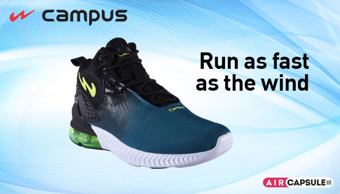 campus air capsule shoes blue