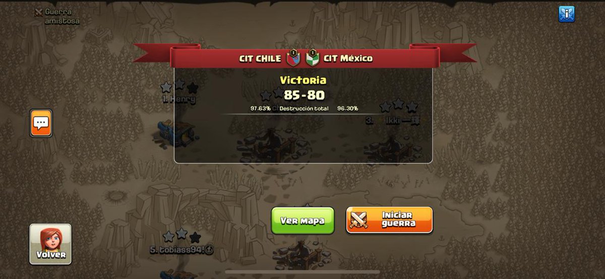 Team Chile (@team_chilecoc) on Twitter photo Que gran guerra chic@s!! Felicidades a todos ,a seguir así y darlo todo en la siguiente guerra!. <a href="/MEXICOCWC/">Selección Mexicana de Clash Of Clans</a> Felicidades por la guerrasa que hicieron!. #GoCHILE #AseguirMejorando <a href="/CIT_COC/">CLASH INTERNATIONAL TOURNAMENT</a> Que gran guerra chic@s!! Felicidades a todos ,a seguir así y darlo todo en la siguiente guerra!. <a href="/MEXICOCWC/">Selección Mexicana de Clash Of Clans</a> Felicidades por la guerrasa que hicieron!. #GoCHILE #AseguirMejorando <a href="/CIT_COC/">CLASH INTERNATIONAL TOURNAMENT</a>