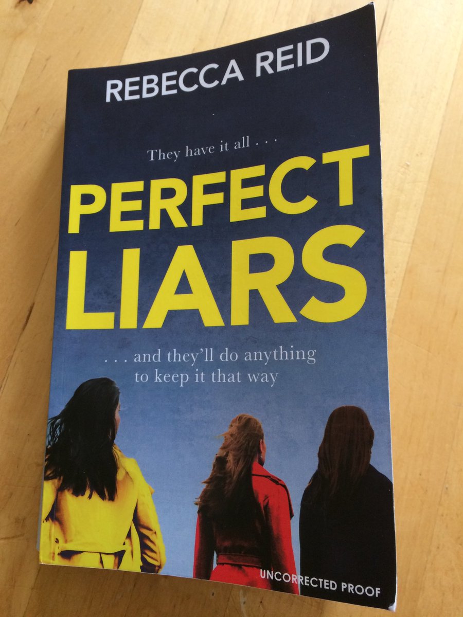 AmyMcLellan2's tweet photo. Flew through #PerfectLiars by ⁦@RebeccaCNReid⁩ Secrets come back to haunt mean girls...and one of them wants to talk. A real page-turner, find out more at the ⁦@CapitalCrime1⁩ #WhoseCrimeIsItAnyway debut quiz https://t.co/bTOfWQ5lQ0