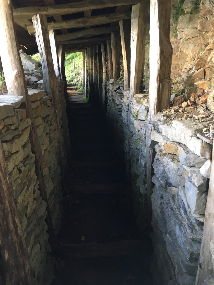 Restored Italian main line positions captured by Bavarian Life Guards on Day 1 of Caporetto.