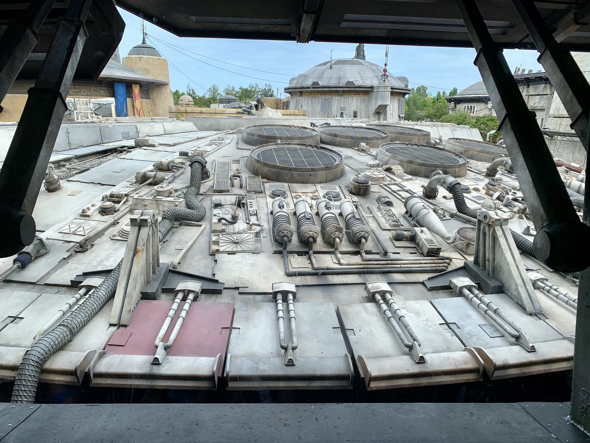 TheMouseYourWay's tweet photo. No big deal...just walking around Batuu and flying on the Millennium Falcon. Star Wars: Galaxy Edge preview is underway! #GalaxysEdge https://t.co/cpaRLIjN7t