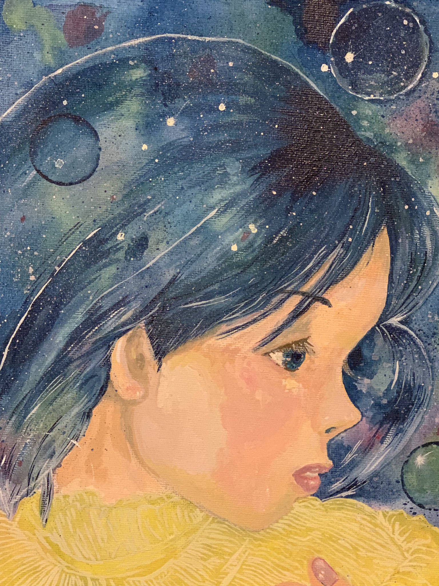 わたぐり工房 100均でキャンバスを見つけたので描いてみた 100均キャンバス 水彩画 T Co Fha8ceme5v Twitter