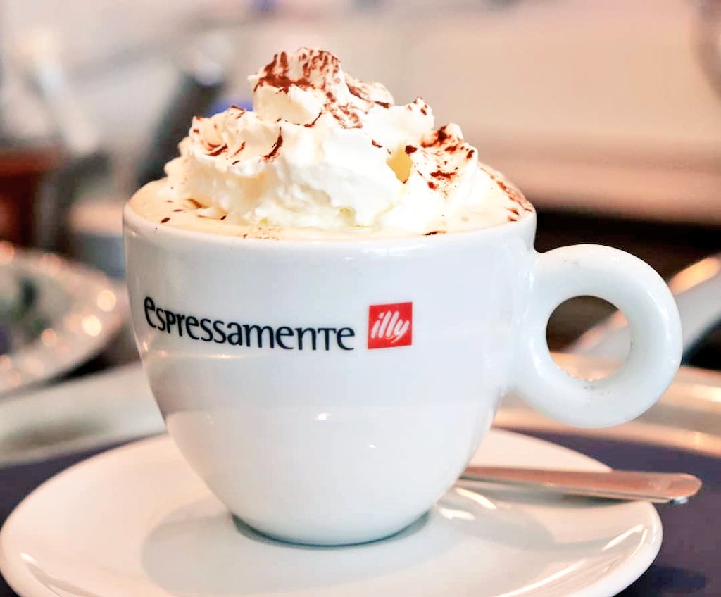 SheratonBahrain's tweet photo. Cream and warm, sit back and enjoy Cappuccino Viennese at Espressamente illy Café.
https://t.co/gY95qryovw
#espressamenteilly #sheratonbahrain #illycafe #illycoffee #bahrain https://t.co/oUS90rcAji