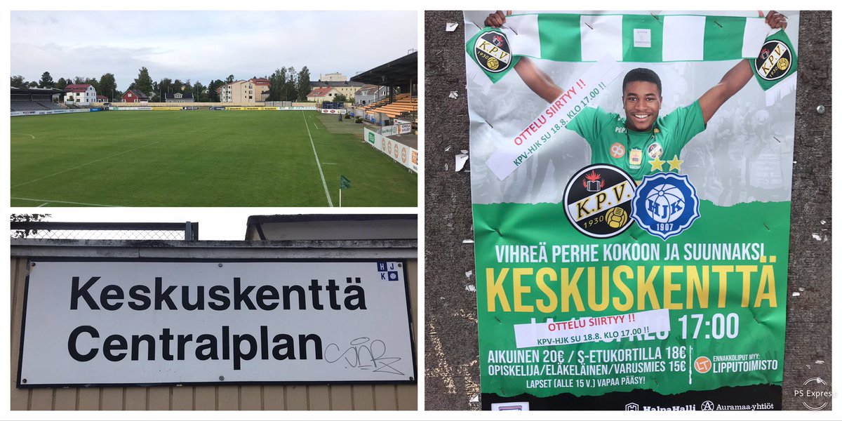 ville_wallen's tweet photo. Pitkästä aikaa keskuskentällä Kokkolassa!
#HJK #OnVainYksiKlubi #kpv https://t.co/Wqu4VJNcYU