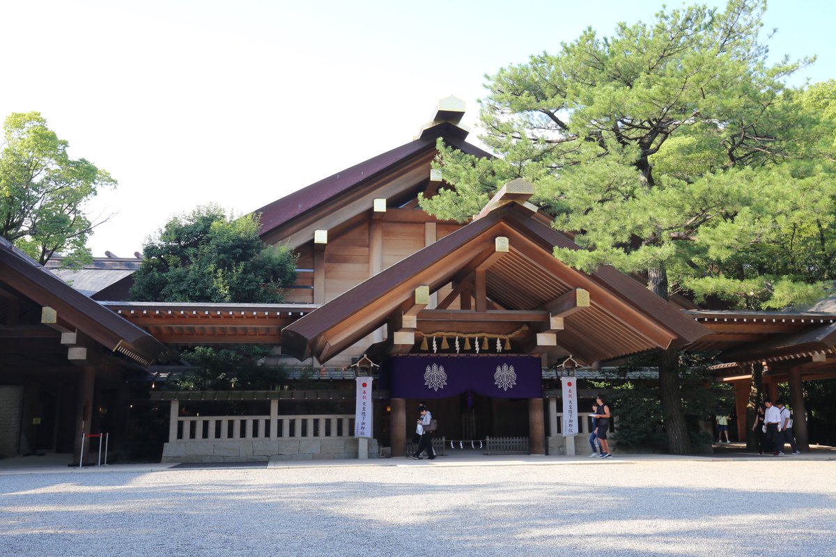 TongPluto's tweet photo. #Japan #名古屋 
熱田神宮 https://t.co/MrWDVjSqhp