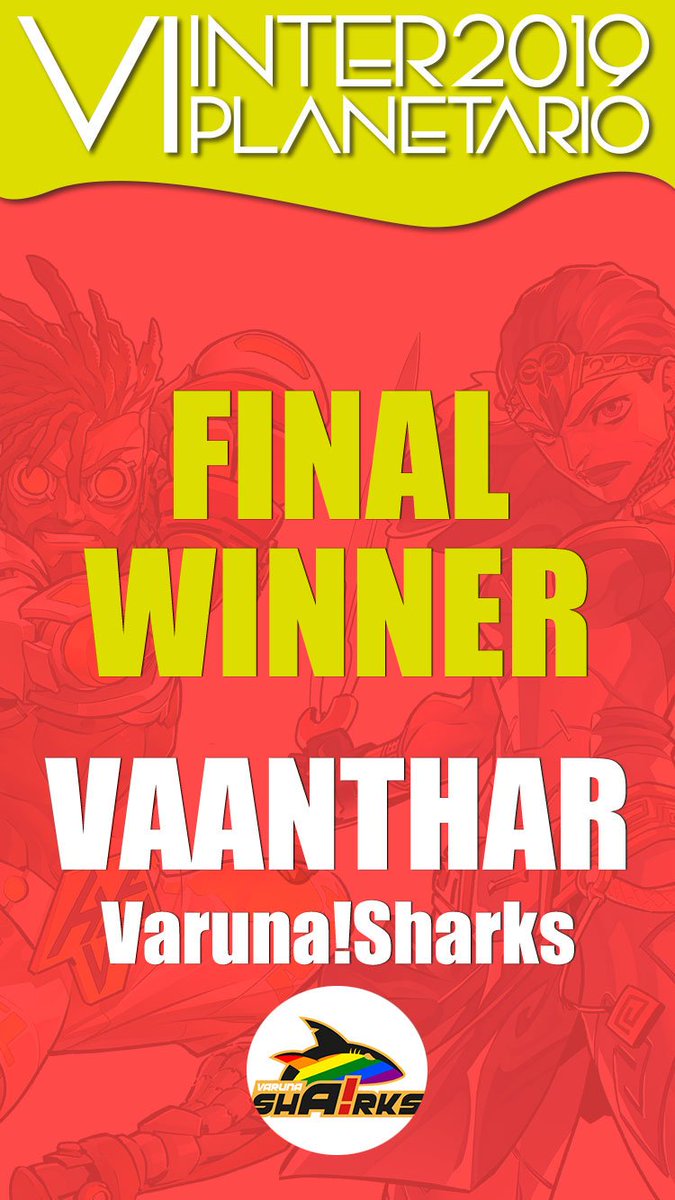 AristeiaTheGame's tweet photo. 🇬🇧The final winner of the Aristeia! tournament of the VI INTERPLANETARIO is...

Vaanthar and his @Varuna_Sharks 

¡CONGRATULATIONS!

🇪🇸El ganador del torneo de Aristeia! del VI INTERPLANETARIO es...

Vaanthar y sus @Varuna_Sharks 

¡FELICIDADES! https://t.co/1vwkvIriCQ