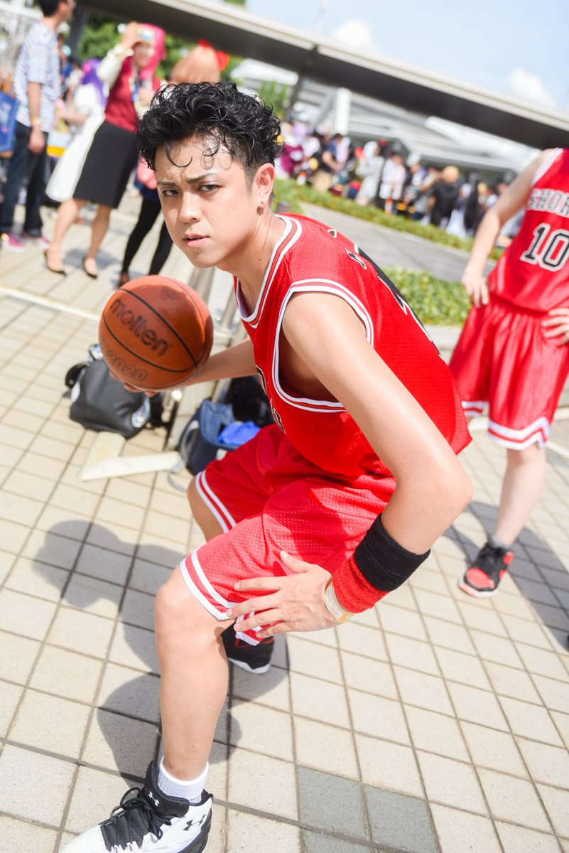 kulagg's tweet photo. #C96 #コスプレ #SlamDunk @Zaki71O https://t.co/WZASx4QI11