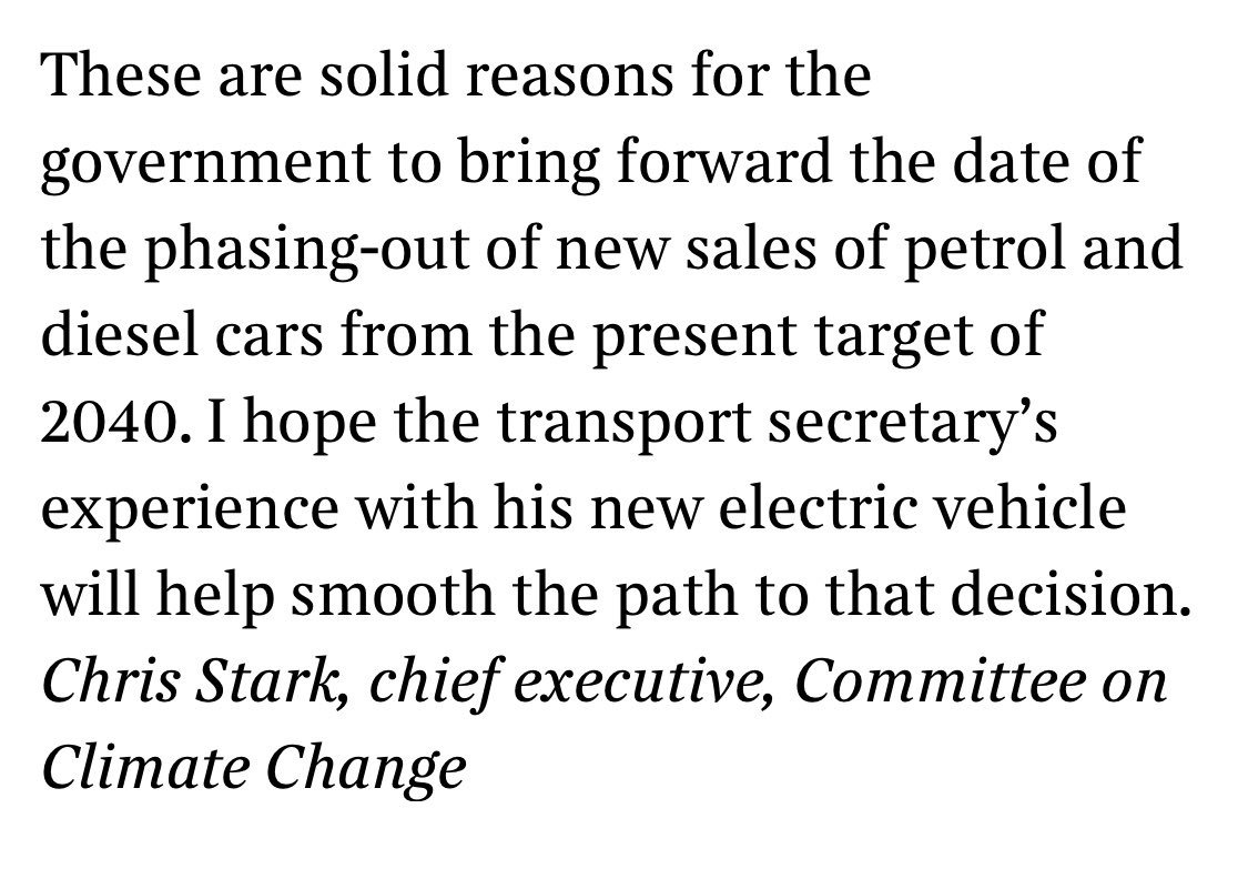 My letter on #electricvehicles in today’s Sunday Times

thetimes.co.uk/edition/commen…