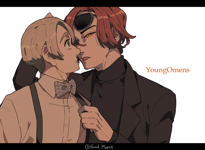 YOUNG OMENS クロアジ😈👼💕
※見た目年齢操作GO/AU 