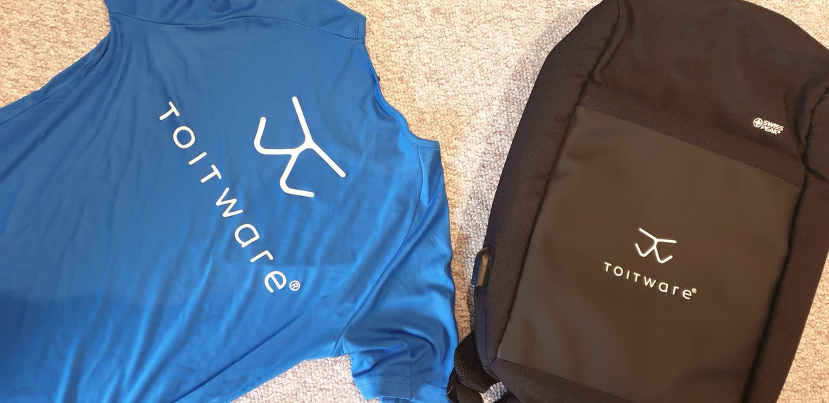 HelenaMMeyer's tweet photo. First swag #toitware ๐ฏ https://t.co/WfN4l8AZeu