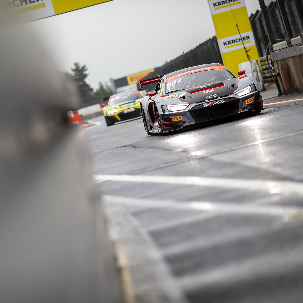 ISR_racing_team's tweet photo. Tough challenge during Race2 at @nuerburgring, but our boys gave their 💯% as usual 💪
P22 #car33 @filipsalaquarda #frankstippler @ISRRacingTeam 🇩🇪
#racingteam #racinglife #fastcars #racing #gt3 #gtmasters #gtcars #grid #audir8 #audir8lms #audi #team #championship https://t.co/ewWmPFOTfr