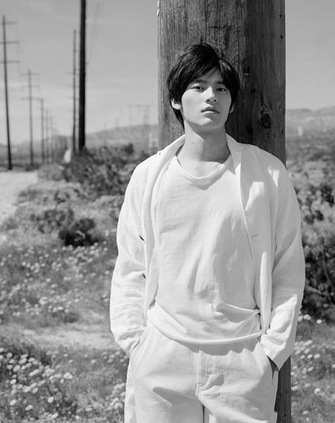 写真集アナザーカット。 #岡田健史 #鼓動