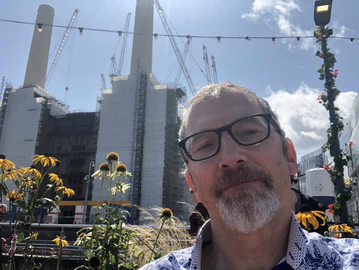 Smithyshere's tweet photo. Experiencing the continuing new growth around @BatterseaPwrStn with new views, events and sensory experiences from #CoalingJetty #TheSummerGardenParty #poweredbypositive @LondonBelongs_ #Thames #riverviews https://t.co/N15wqVKDvP