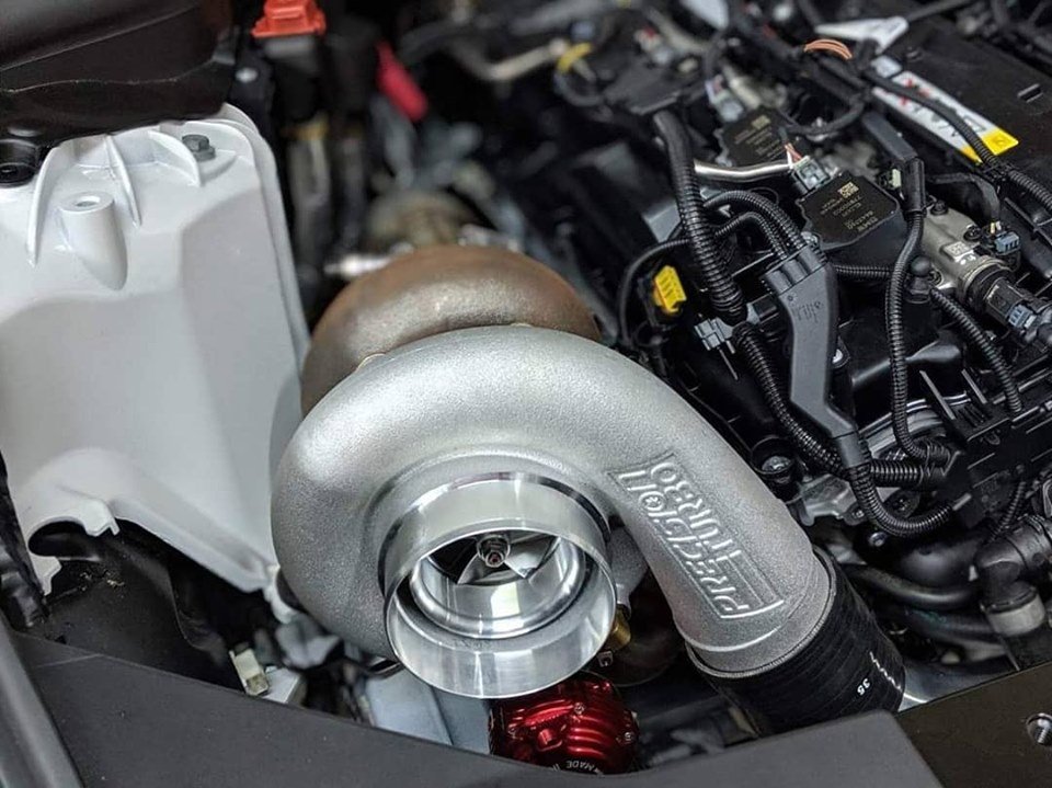 officialPF's tweet photo. World's first high mount turbo kit for A90 Supra from Induction Performance! I am loving seeing all this development happening so fast :D
Can't wait for ours to arrive next month :) <3
#a90supra #inb4peoplecallitabmw #inductionperformance #JDMCars https://t.co/V8I4Z7sHhA