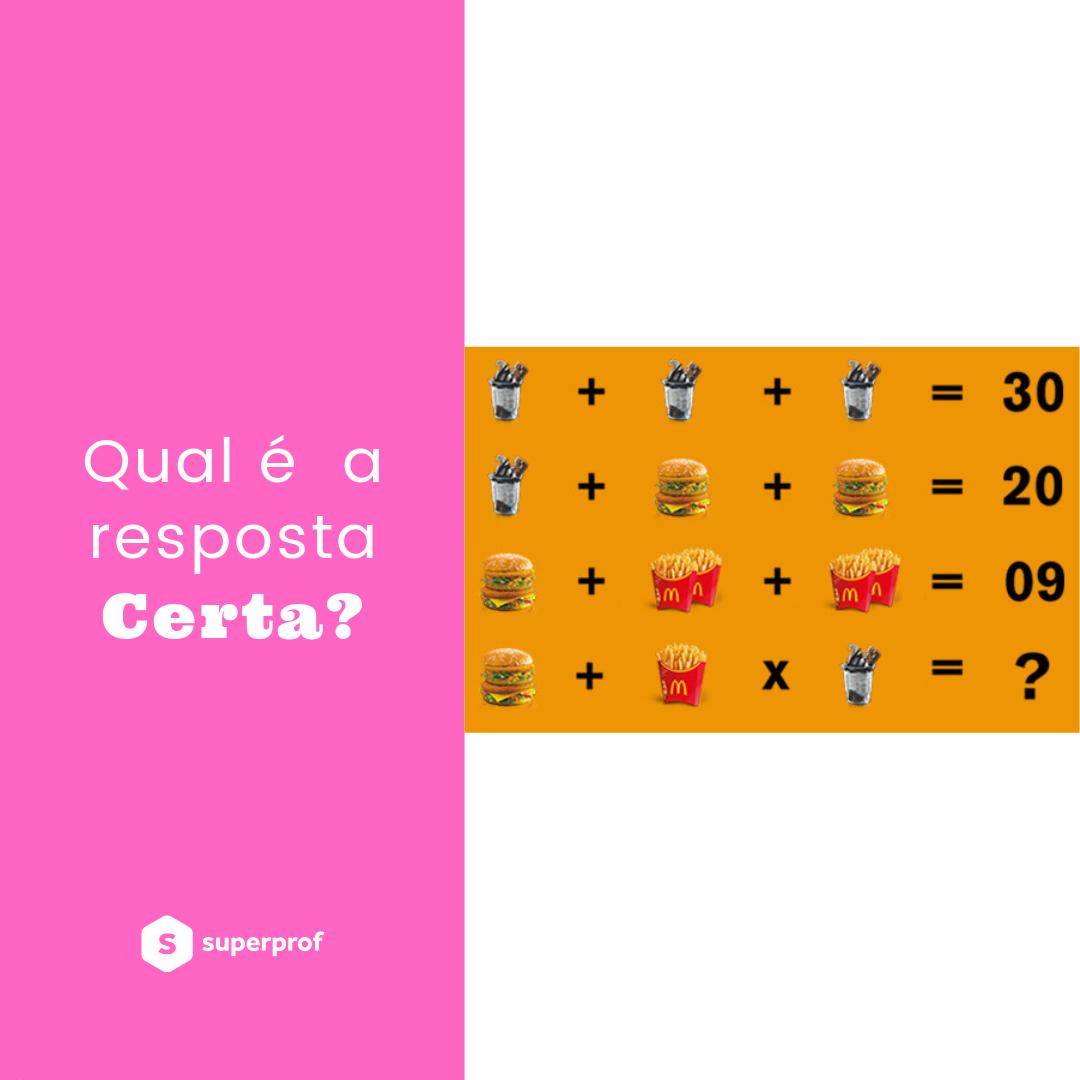 superprof_pt's tweet photo. Resolva este quiz de Domingo e comente ao POST.
Bom fim de semana. π€©
#pubquiz #education #instagood #follow #tebak #didyouknow #games #braingames #puzzle #quizzing #englishquiz #exam #medstudent #questions #school #testbusters #trivia #study #riddlemethis #gratis #mathsquiz https://t.co/ITLZHoZpA0