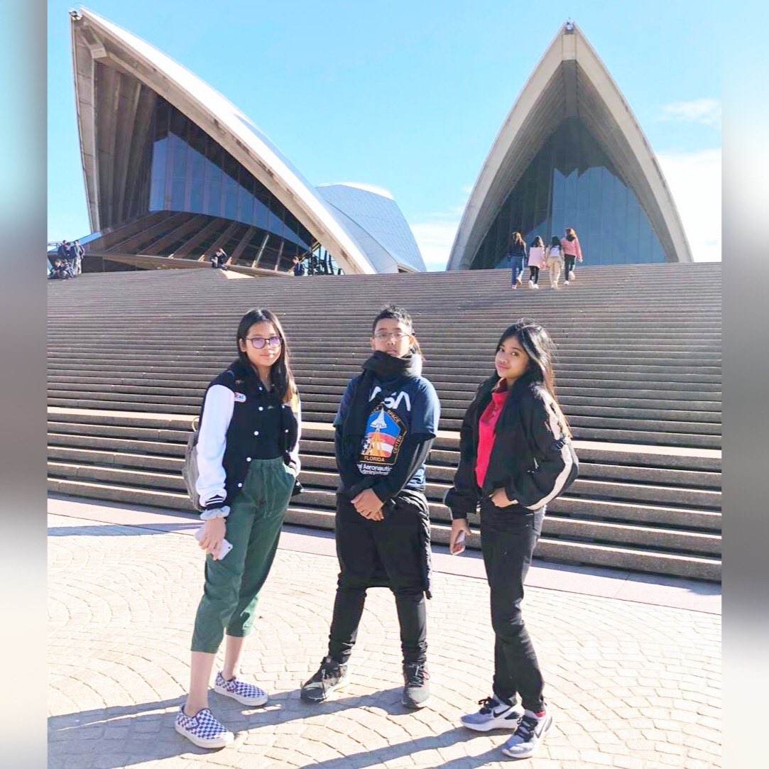 tridity23's tweet photo. Yang lagi di Sydney rehat dulu sejenak dari penat nya kompetisi ☺️

We keep praying for you from holyland, kiddos 🙏🏼

Wish U best of luck, healthy &amp; happy 🥰 https://t.co/Mt0lcqrsck