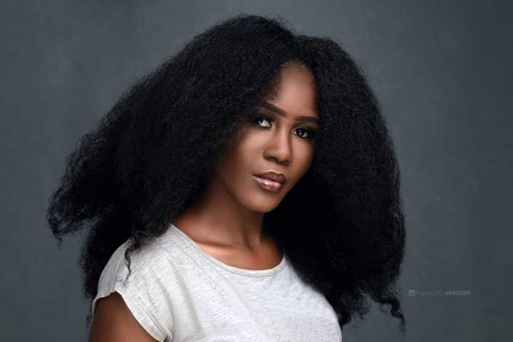 MOAdanu's tweet photo. Her name is Maryam Aleena Uthman, a final year student of Kogi State University. Please help give Maryam an opportunity to become a natural hair products ambassador by helping to retweet this. Thanks https://t.co/G1ECryEagb