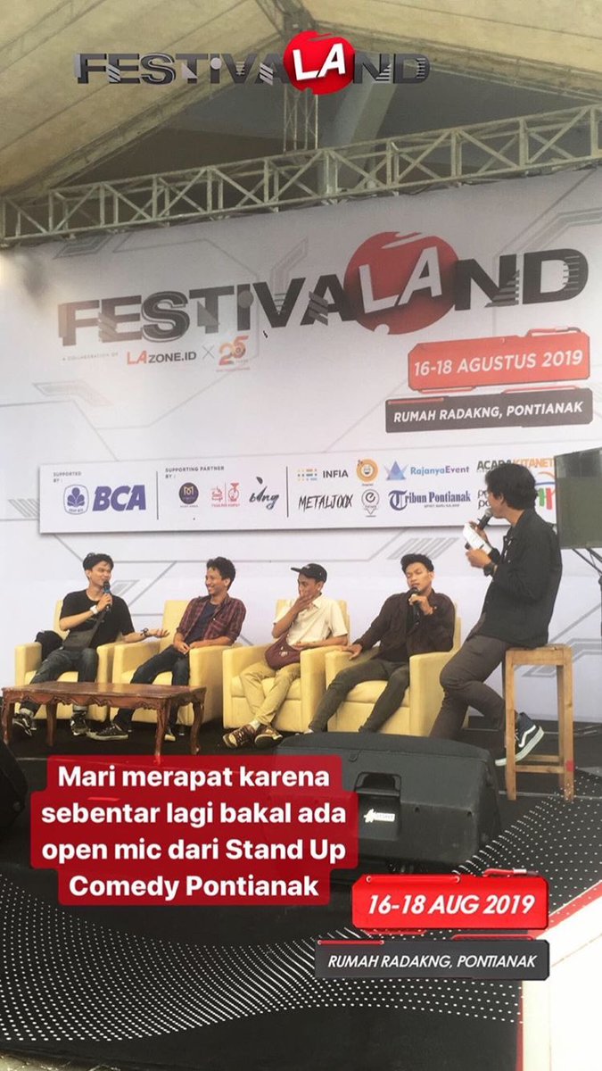 <a href="/StandUpPTK/">Stand Up Comedy Indo Pontianak</a>