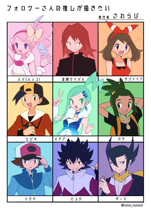 #フォロワーさんの推しを描きたい
滅茶苦茶遅くなってすみません～!ありがとうございました! 