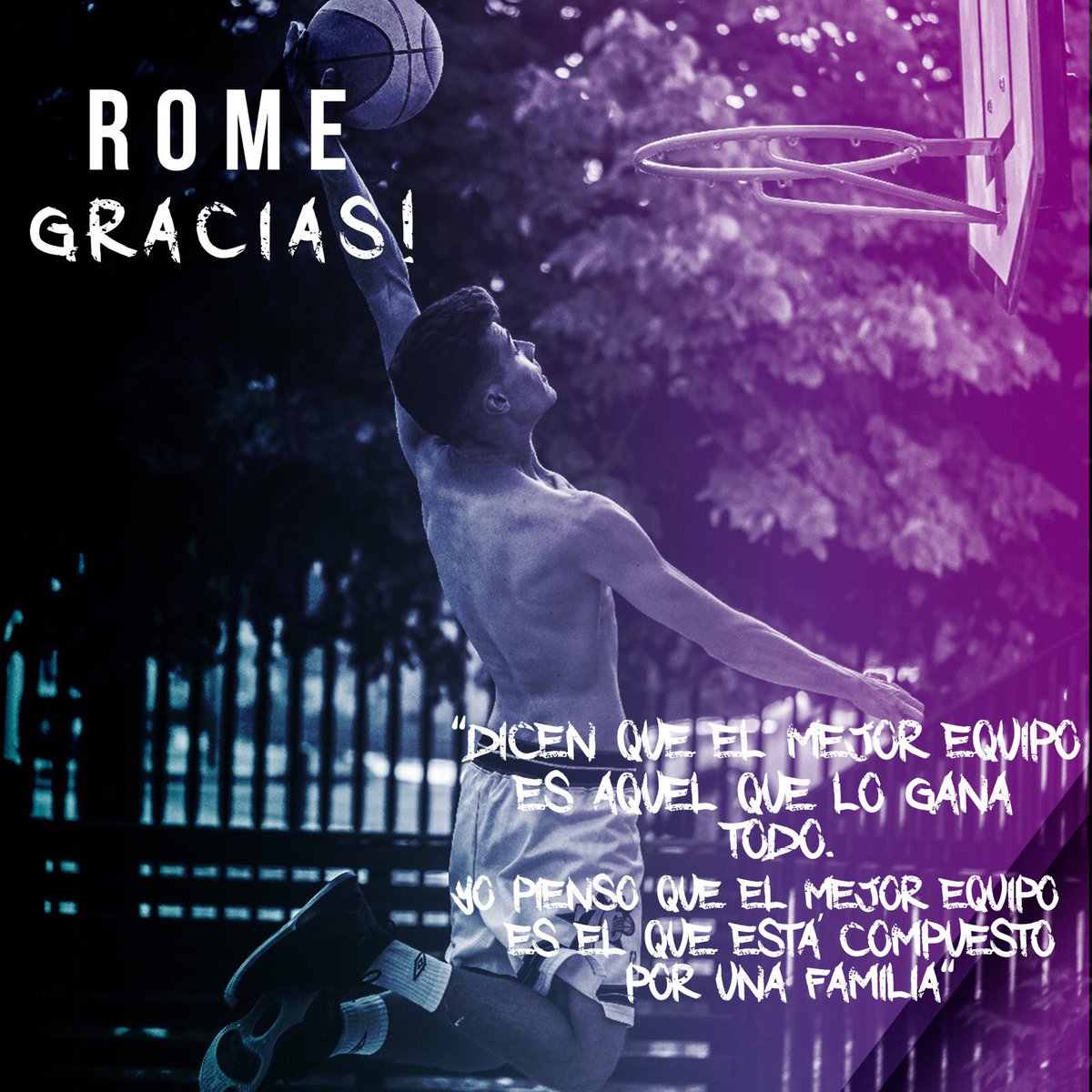 cabalhambra's tweet photo. Desde los principios, hasta el fin, con nuestro 10.... ❤️
Rome (@cromera97 ): “Dicen que el mejor equipo es aquel que lo gana todo. Yo pienso que el mejor equipo es el que está compuesto por una familia”.

Gracias por confiar una vez más en nosotros Rome ❤️🙏🏻

#soydelcab 🏀 https://t.co/fB7pqN4sgM