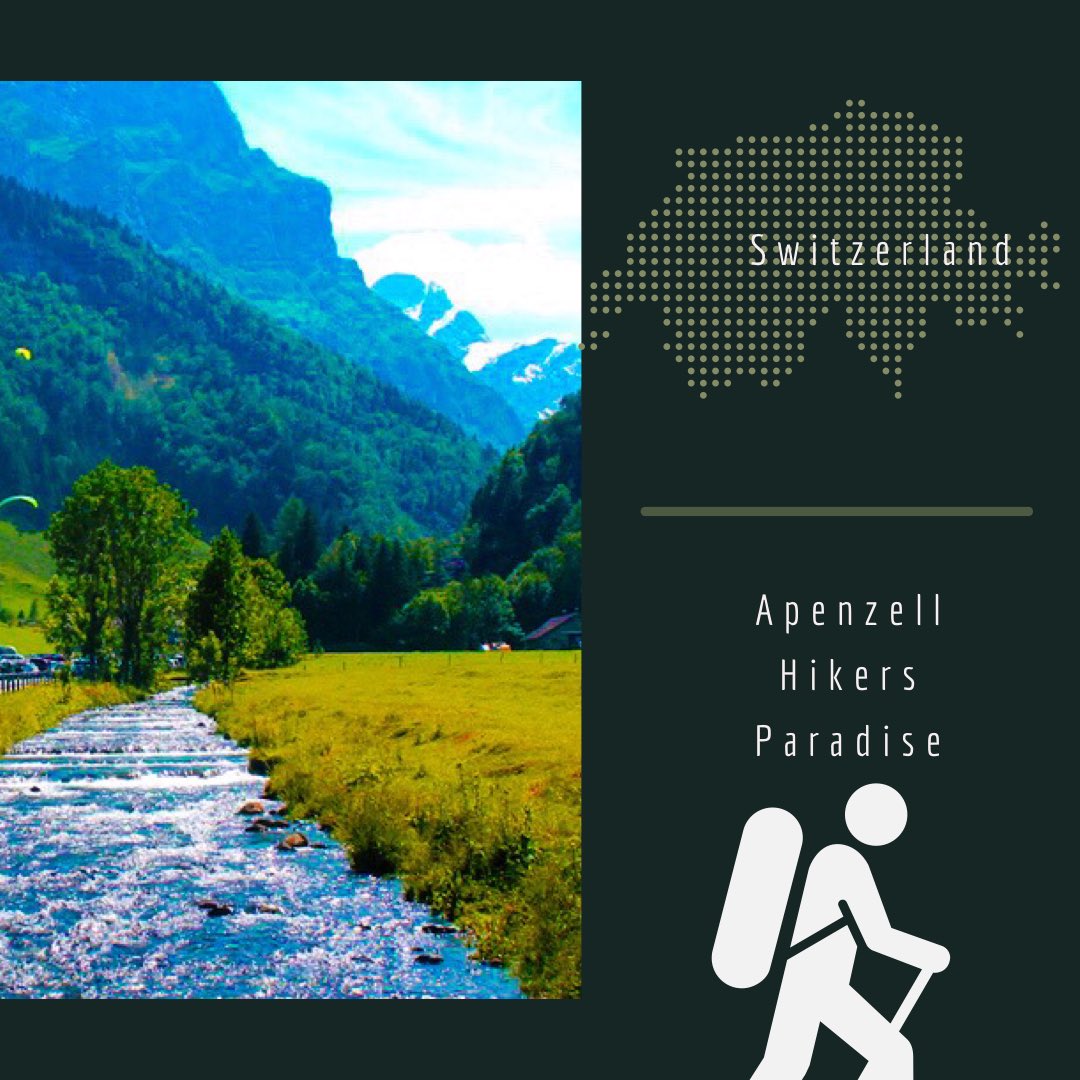jerileedreamcr1's tweet photo. Apenzell, Switzerland - A hikers paradise, guaranteed to thrill you with Swiss Alps views.  Relax. Rejuvenate. Rest. #Switzerland #alps https://t.co/fMc9MCIb8v