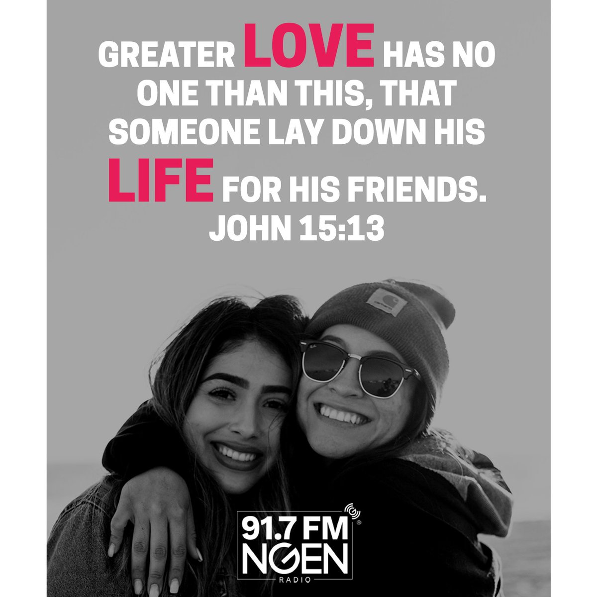 NGENradio's tweet photo. No greater love #NGENRadio #NGENdailydose #NGENspirations https://t.co/VlAxD9FK3r