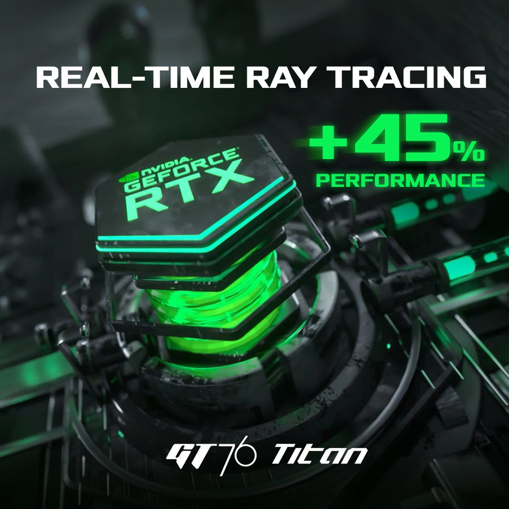 msigaming's tweet photo. GT76 Titan - We just crack the limit and push all you want to the maximum. 

That's why we call it TOTAL DOMINANCE:
https://t.co/qmdtLGelSh 

#MSI #MSIgaming #TrueGaming  #Computex2019 #GTseries #Titan #GT76 https://t.co/dSJ2ScIv0I
