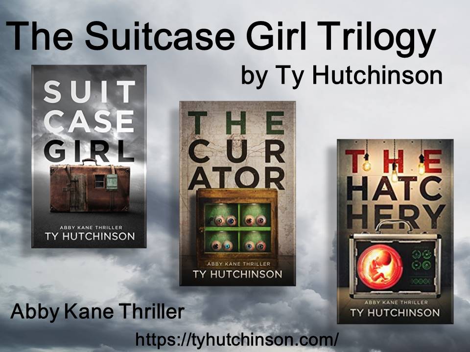 RoseEnglishUK's tweet image. Great #BookCovers from Ty Hutchinson @Latersbra for the trilogy 'Suitcase Girl' an #AbbyKane #Thriller Book 1 is currently FREE to #Download on @amazonbooks 

amazon.com/gp/product/B06…