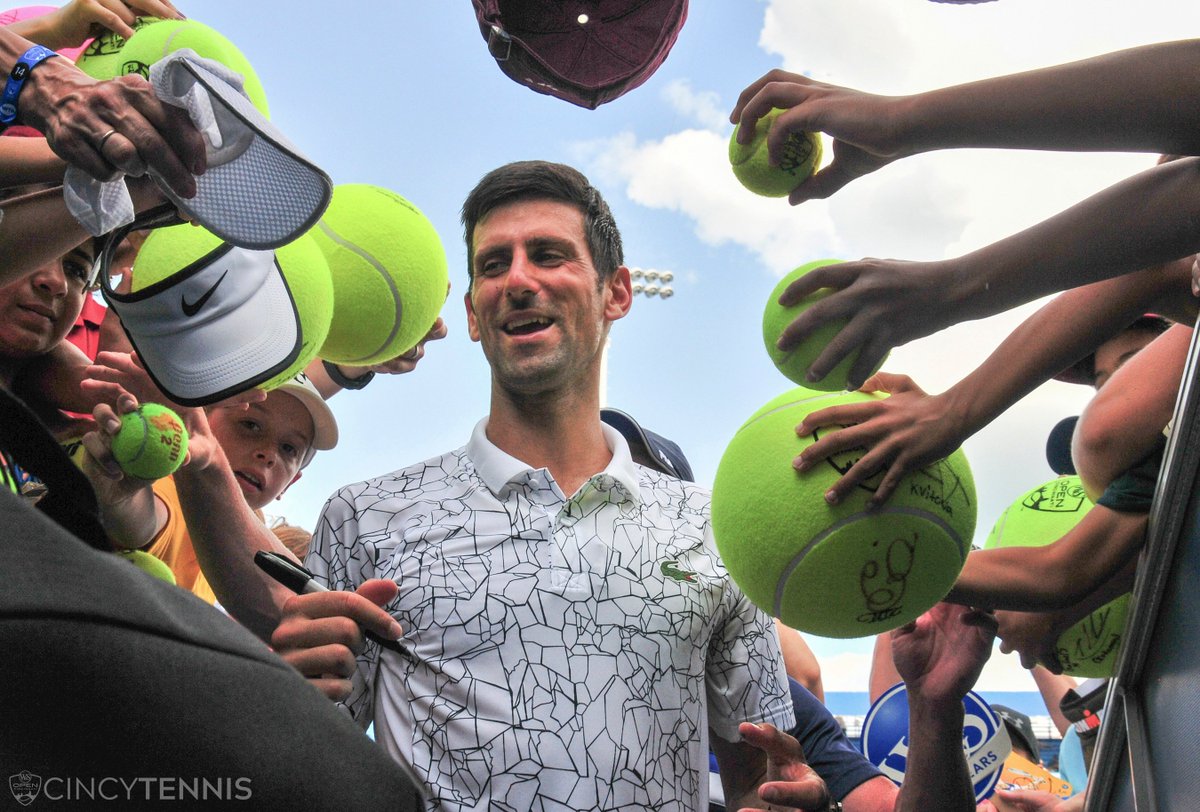 PowernetCo's tweet photo. It's the last day of the tournament- have you gotten a selfie or an autograph with your favorite player at the Western &amp; Southern Open yet?! Don't forget to share it on social media with #wsopen and #FreeFanWiFi by Powernet! 

@CincyTennis #atp #tennis #wifipartner https://t.co/ZZSSofbg1a