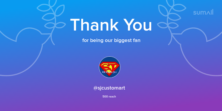 jmacsketch's tweet photo. Our biggest fans this week: sjcustomart. Thank you! via https://t.co/yREKYvtQ6N https://t.co/DqdSA0S04v
