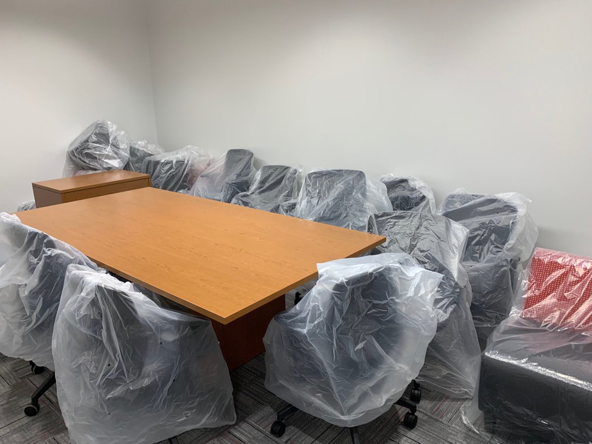 JudyMae1223's tweet photo. We’re moving in! Starting Monday, August 19, the temporary office will be closed.  We are now located in the beautiful new administration/maker space building for all school related business.  Many thanks to our awesome community.  We are #WBRproud! https://t.co/SGl3Rpr1es