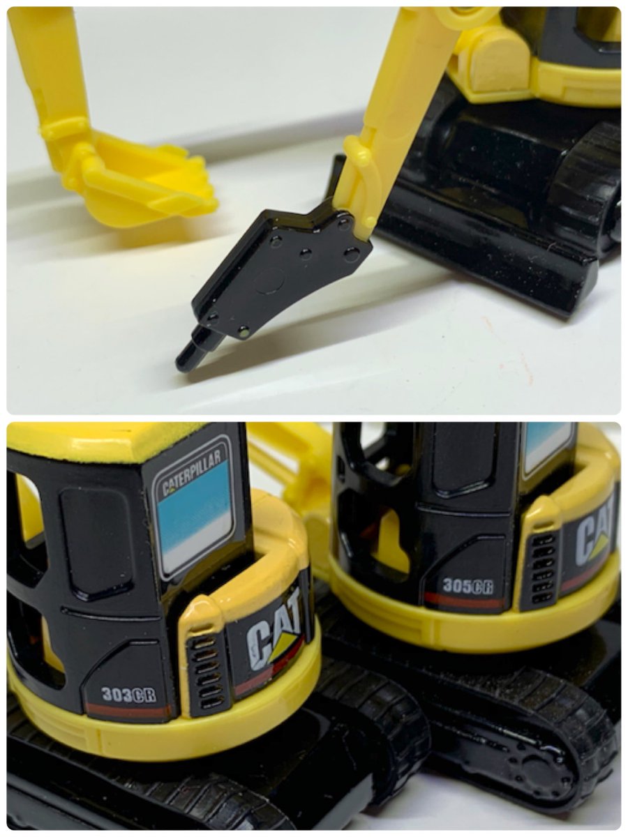 三菱キャタピラー 非売品 ・CAT 303 CR ブレーカー仕様 ・CAT 305 CR