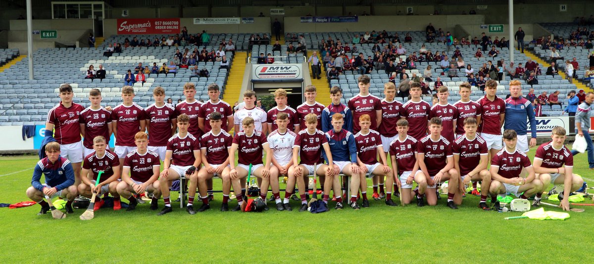 Galway_GAA's tweet photo. All Ireland Minor Hurling final 
RESULT
#Galway_GAA 3-14
#Kilkenny 0-12 
#3inarow 🇶🇦🇶🇦🇶🇦🇶🇦
ALL IRELAND MINOR HURLING CHAMPIONS 🏆🏆
#GAAthisismajor 
#GAABelong https://t.co/34i9H1sfR4