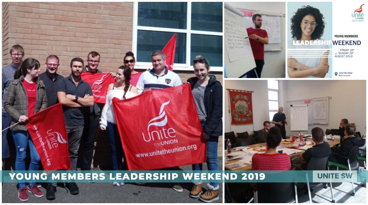 unitesouthwest's tweet photo. Thanks to everyone who attended our #YoungMembersWeekend in Bournemouth. It's been a fantastic few days with an inspiring group of activists. See you at the next event! π€ https://t.co/0pP4Vcmju7