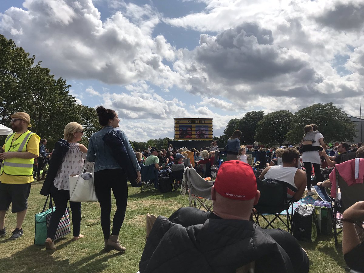 shepherdesskit's tweet photo. Me and my love at the Norfolk Showground with #outsidelive to watch #thegreatestshowman https://t.co/C5YUtJVDq0