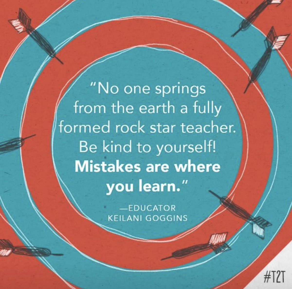 Educators who take risks and are willing to try new things will make mistakes. It is through struggle you strengthen and refine  your practice ♥️❤️