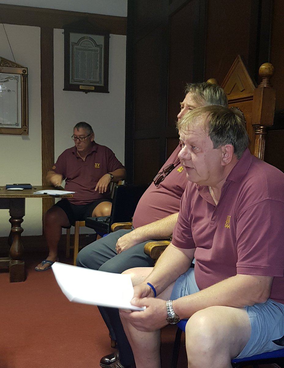 Practise makes perfect, and that's is exactly what the members of the lodge were doing at LOI today. Only 12 days until the 3rd Master of <a href="/LodgeXV9944/">LodgeofXV9944</a> is installed into the chair of King Solomon. @EssexLodges <a href="/UGLE_GrandLodge/">United Grand Lodge of England</a>